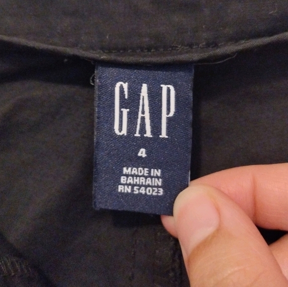 Gap - Black Side Zipper Straight Pants - Picture 11 of 12